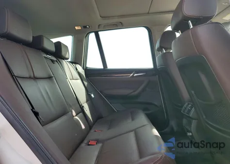 2015 BMW X3 xDrive28I from USA, damaged, VIN 5UXWX9C57F0D53511